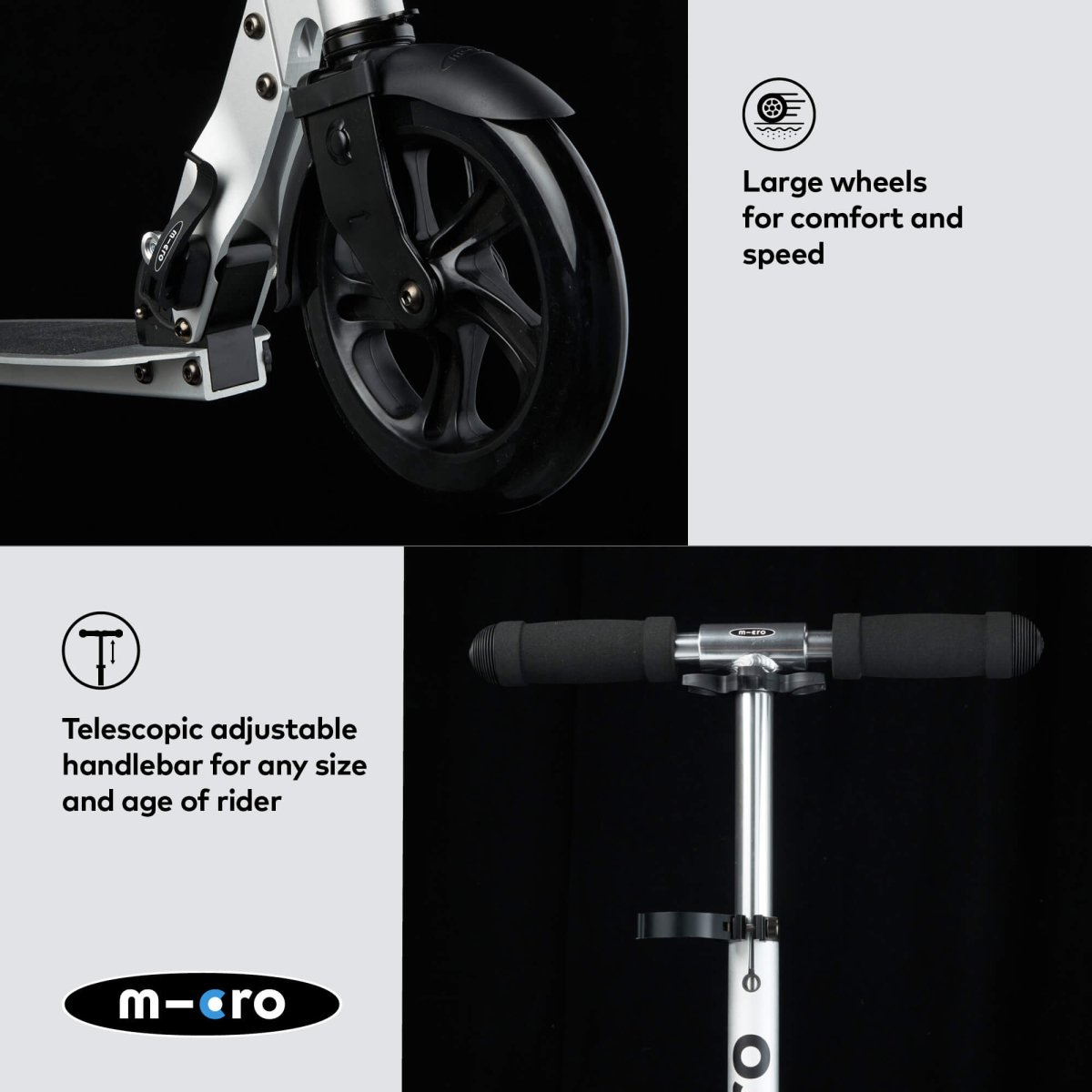 Micro Classic Adult Scooter – for children, available at Learning Bugs UK
