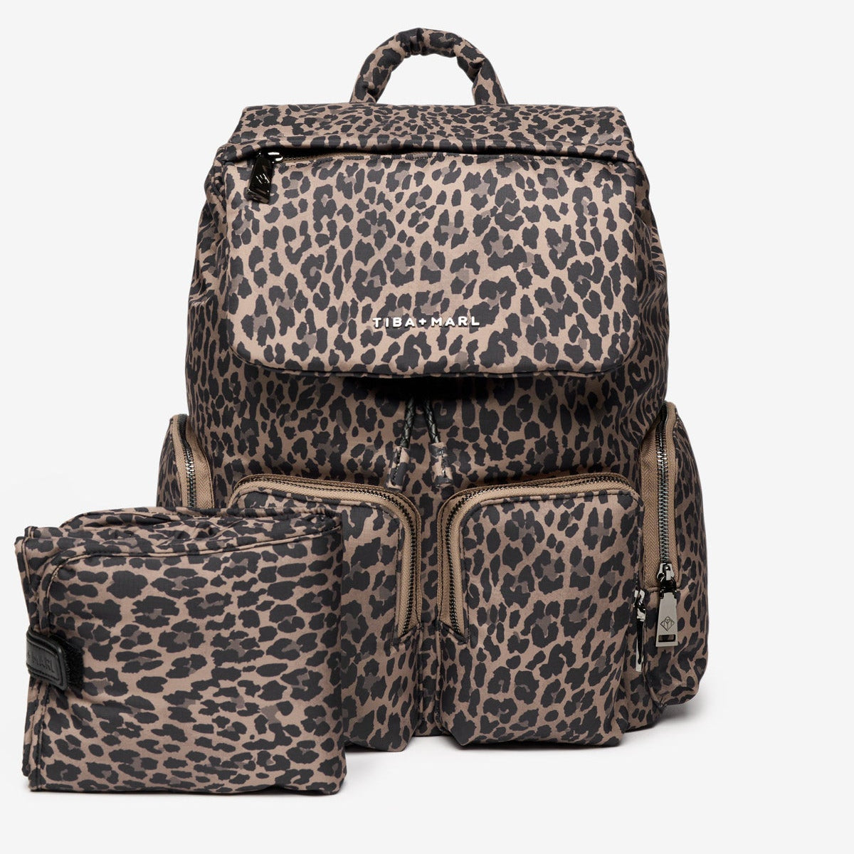 Buy Alto Changing Backpack Brown Tonal Leopard | Changing Backpack for kids by Learning Bugs UK