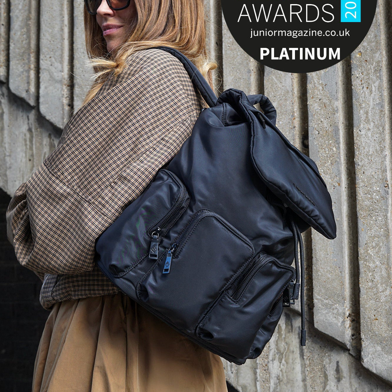 Buy Alto Changing Backpack Black | Changing Backpack for kids by Learning Bugs UK