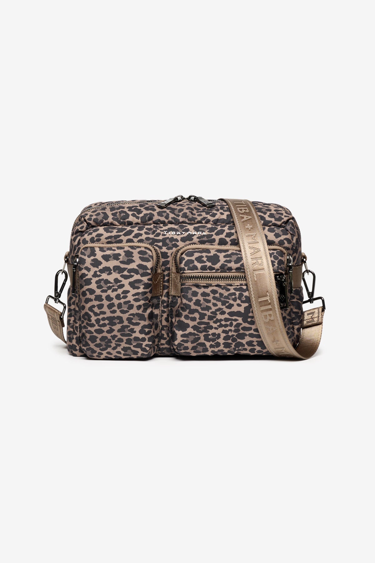 Buy Axel Buggy Organiser / Changing Bag Brown Tonal Leopard | Compact Changing Bag for kids by Learning Bugs UK