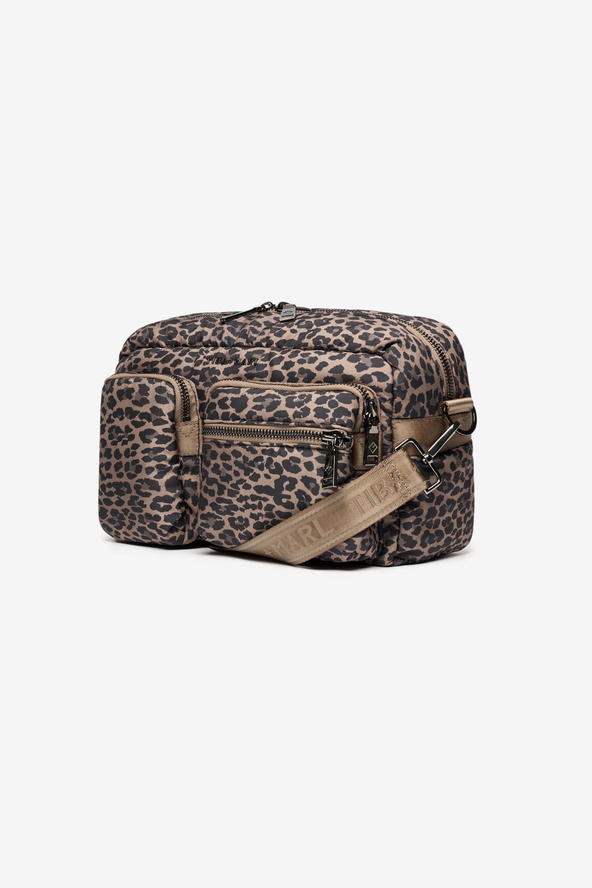 Buy Axel Buggy Organiser / Changing Bag Brown Tonal Leopard | Compact Changing Bag for kids by Learning Bugs UK