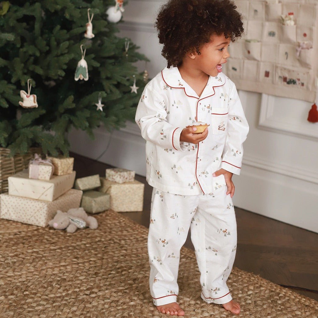 Avery Row Boys Pyjamas - Nutcracker – Christmas for children, available at Learning Bugs UK