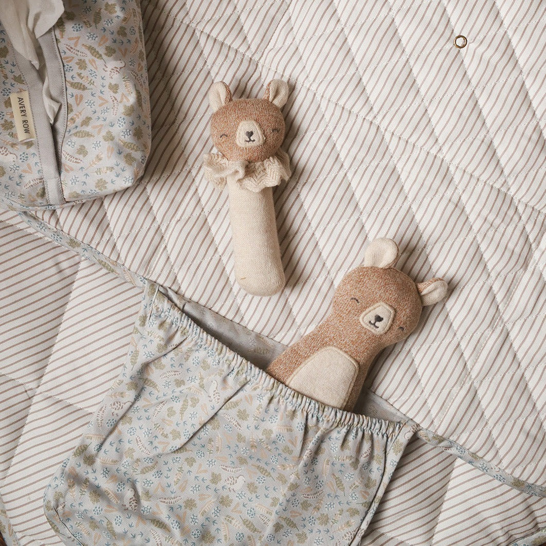 Cotton Travel Baby Changing Mat - Nature Trail