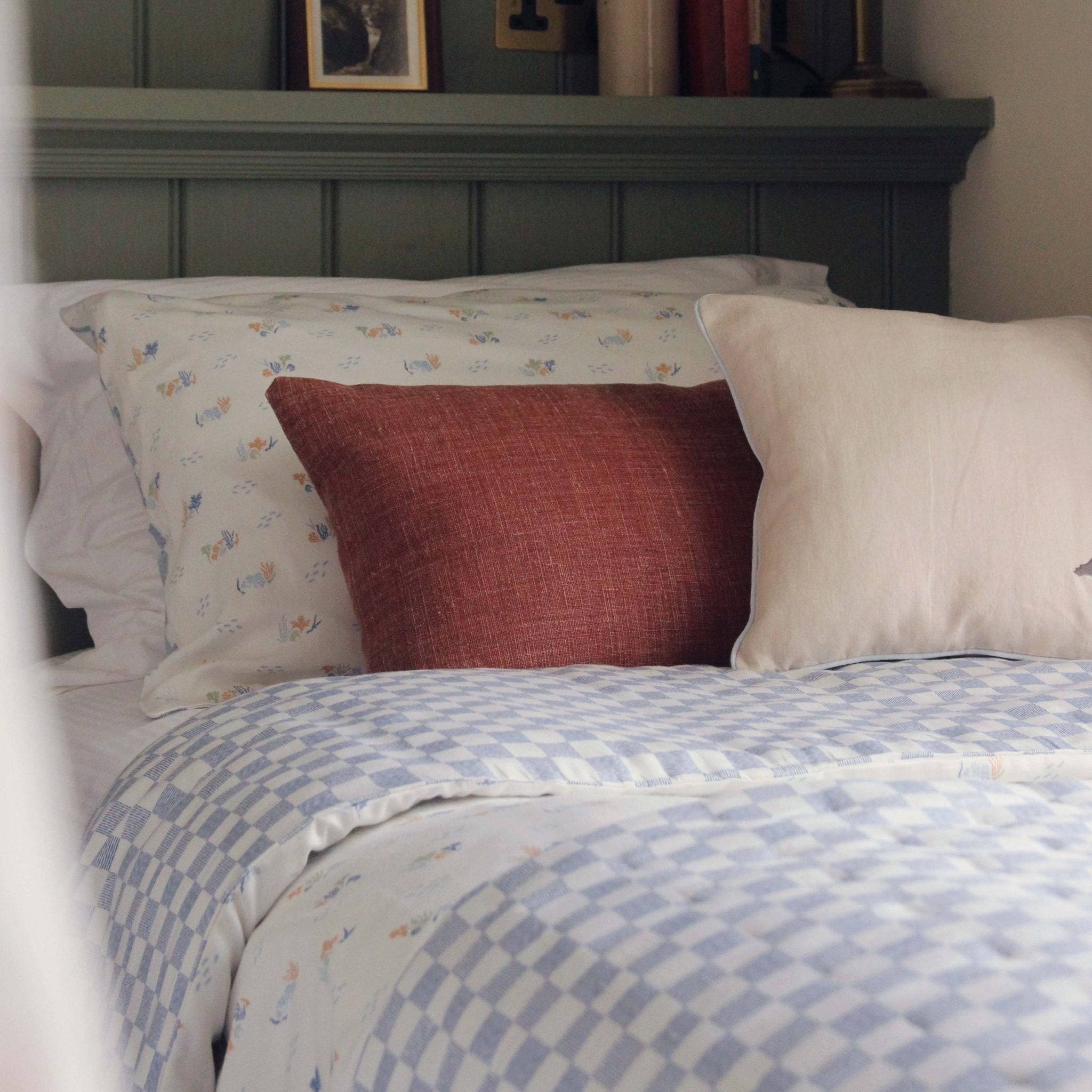 Buy Organic Cotton Single Bedding Set - Coastline | Bedding for kids by Learning Bugs UK