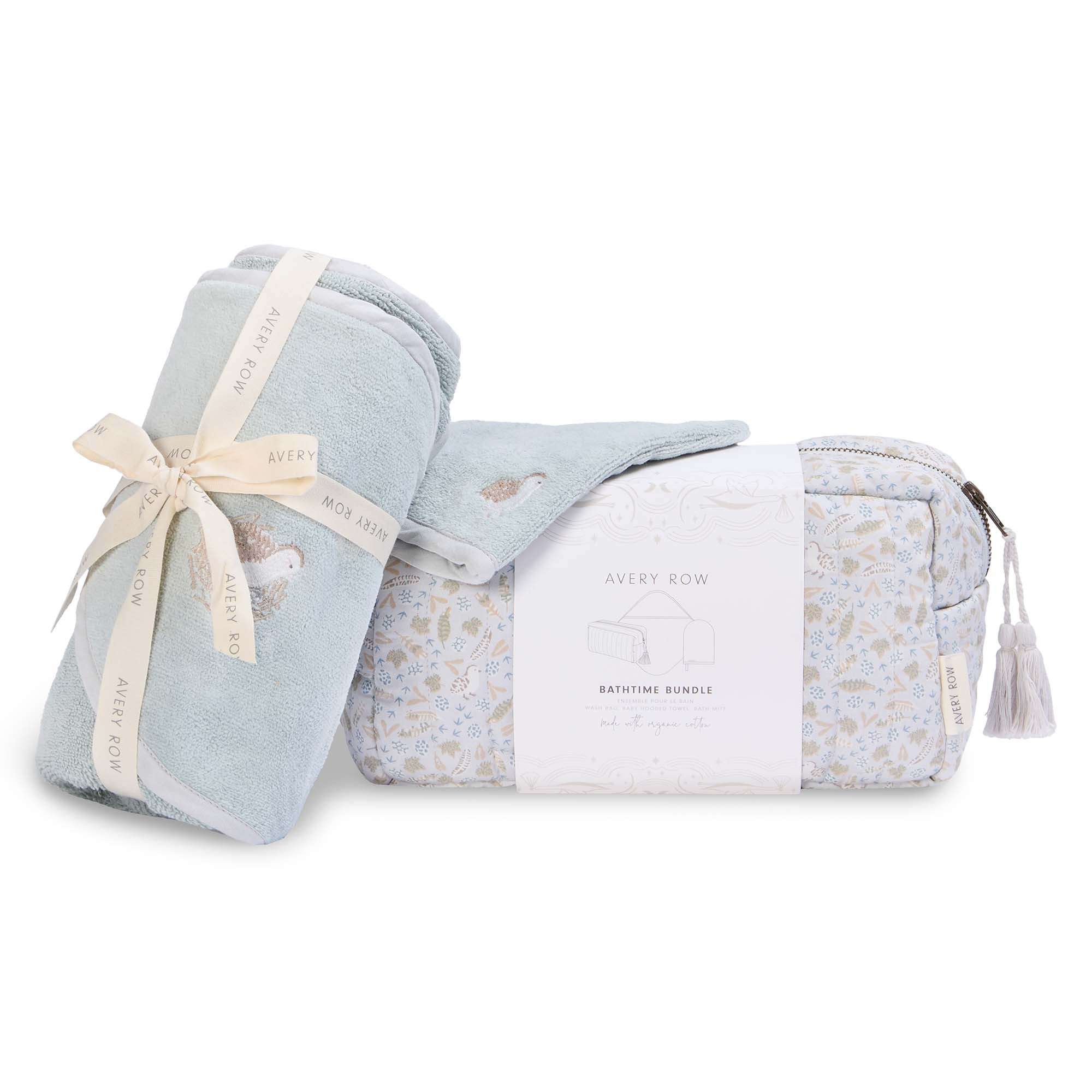 Bathtime Bundle New Baby Gift Set - Nature Trail