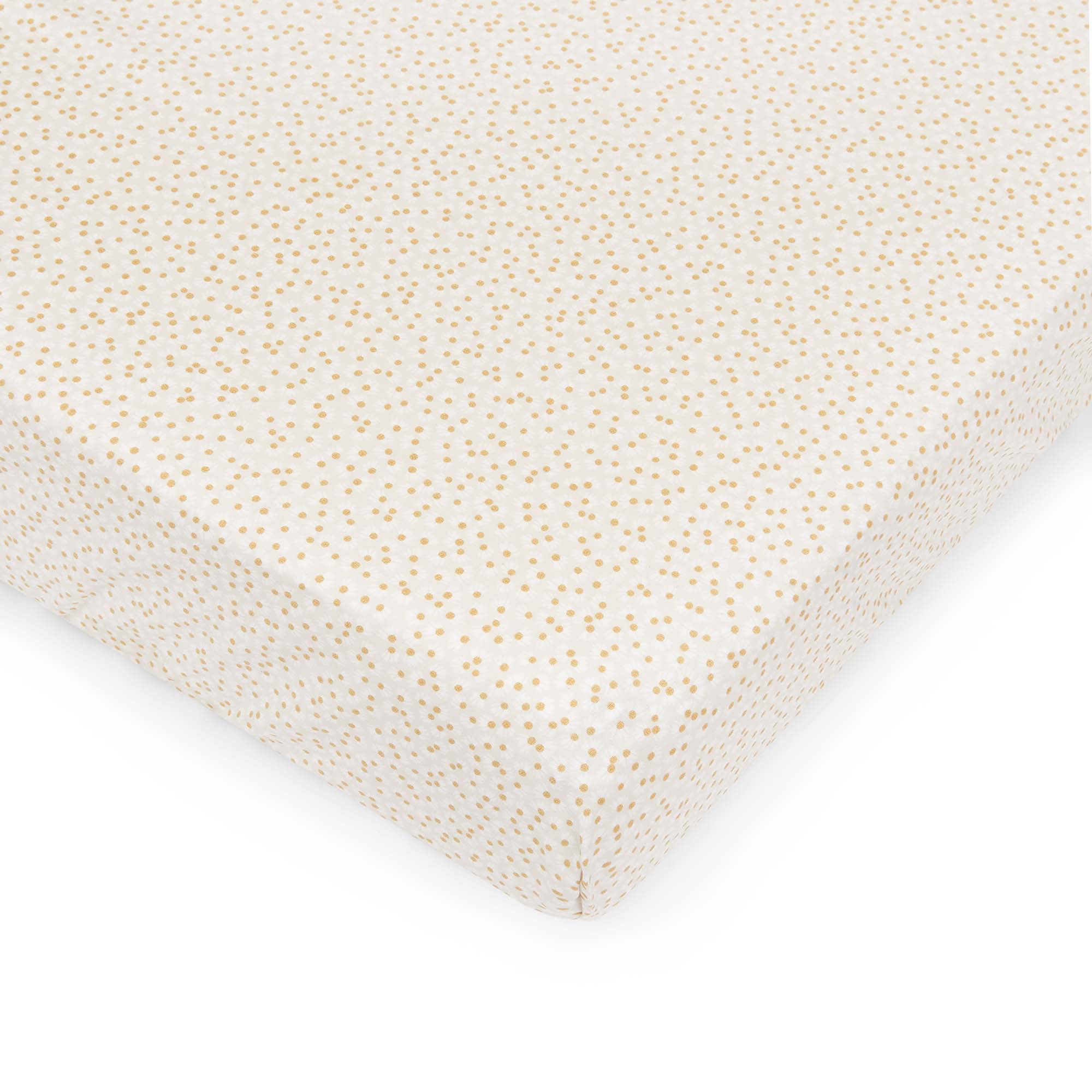 Buy Organic Cotbed Fitted Sheet - Daisy Meadow | Bedding for kids by Learning Bugs UK