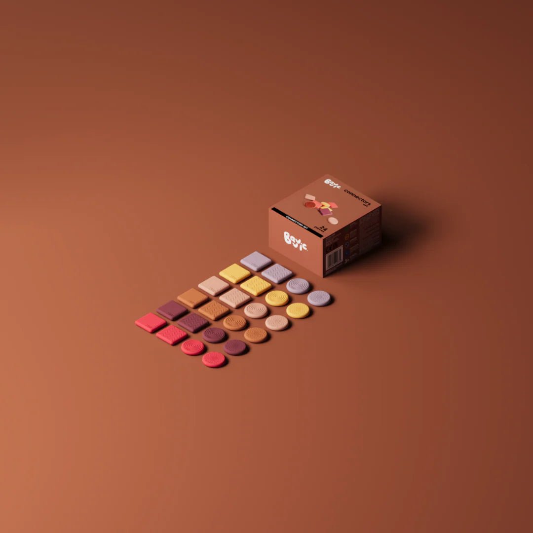 Bavvic Connectors Set 24pcs – for children, available at Learning Bugs UK