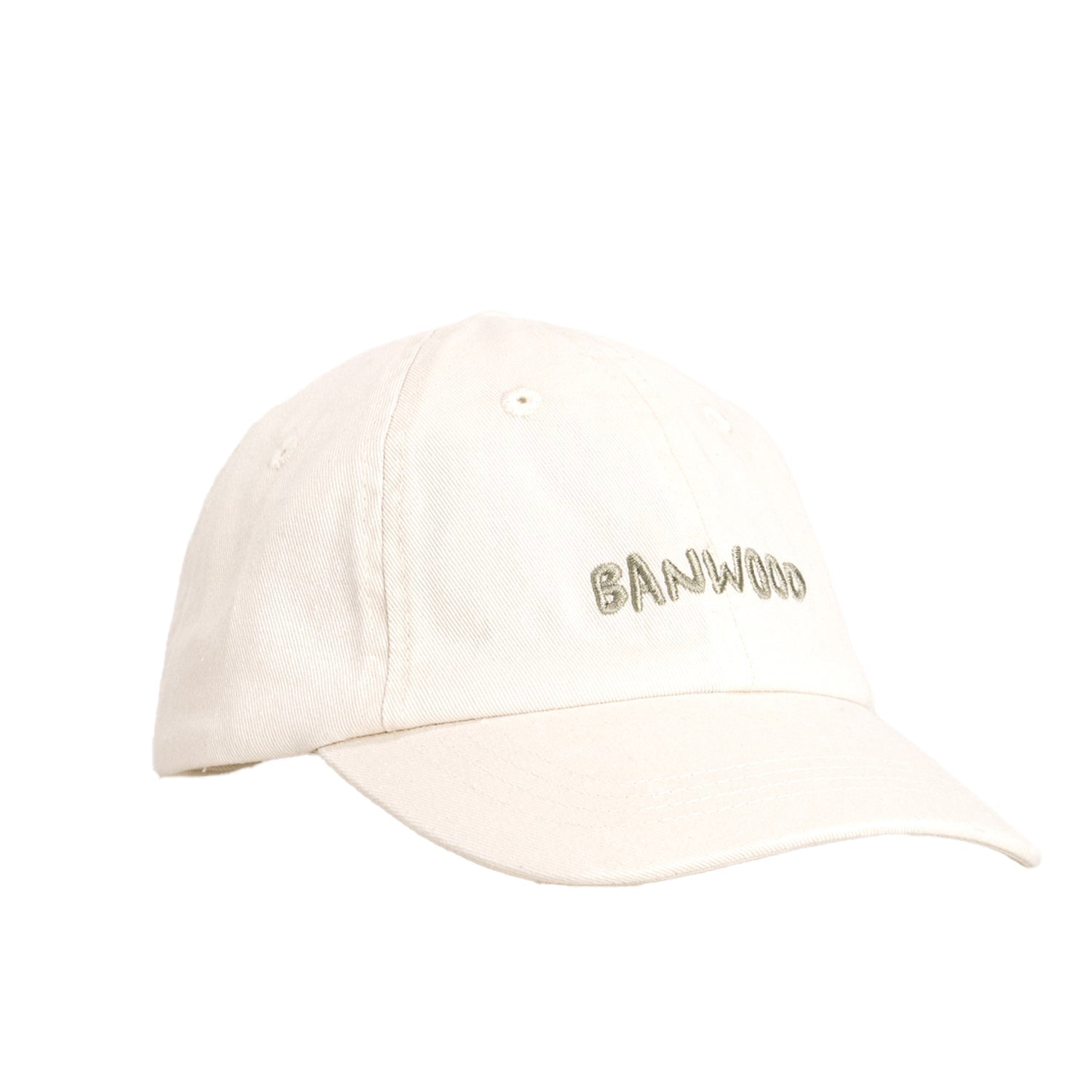 Banwood Washed Cap – Kids Cotton Cap (Cream)