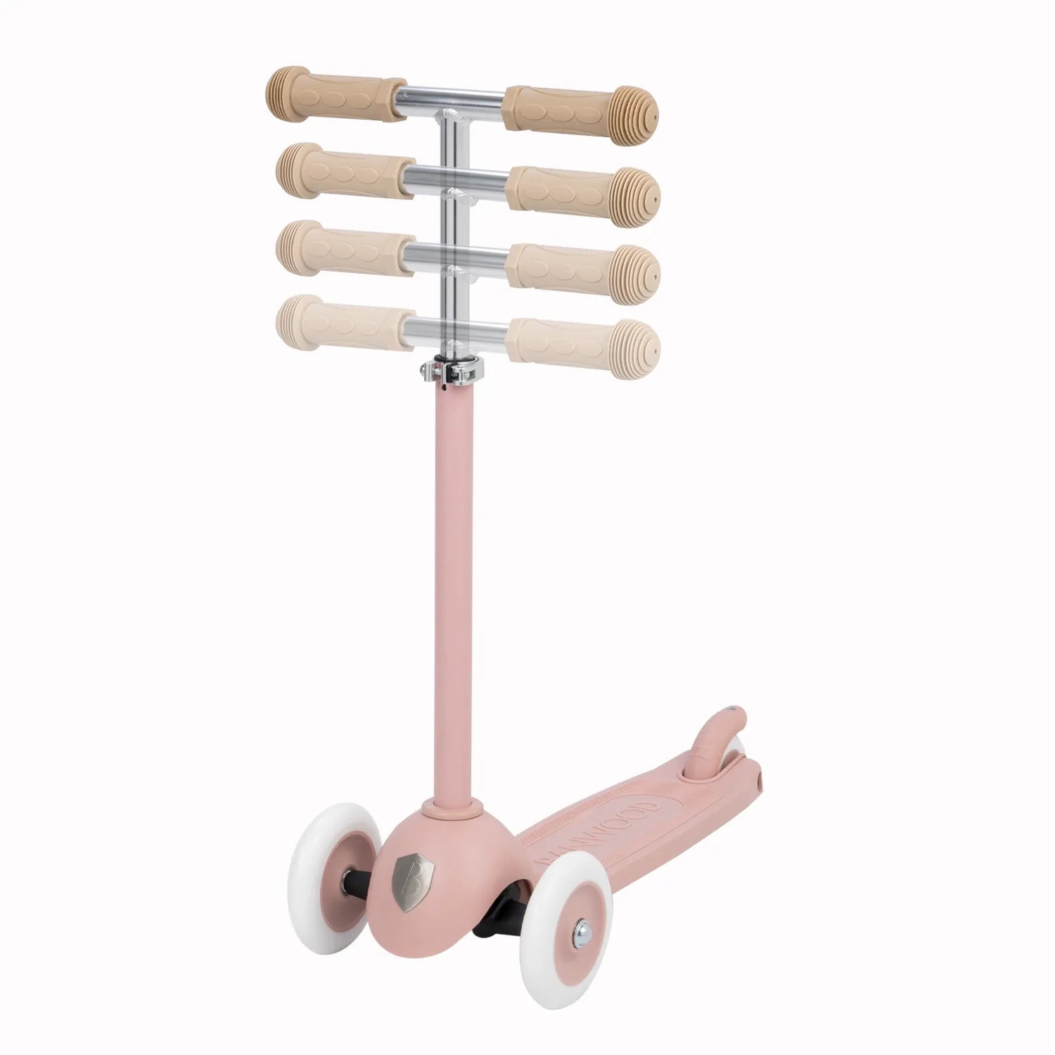 Banwood Eco Scooter Kids 3-Wheel Scooter (Dusty Rose)