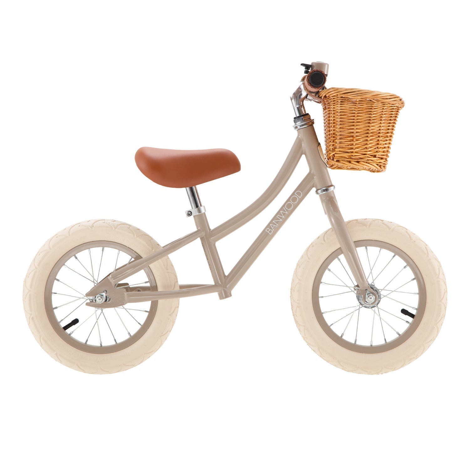 Buy Banwood Balance Bike – Kids First Bike 12” (Beige) | FIRST GO for kids by Learning Bugs UK