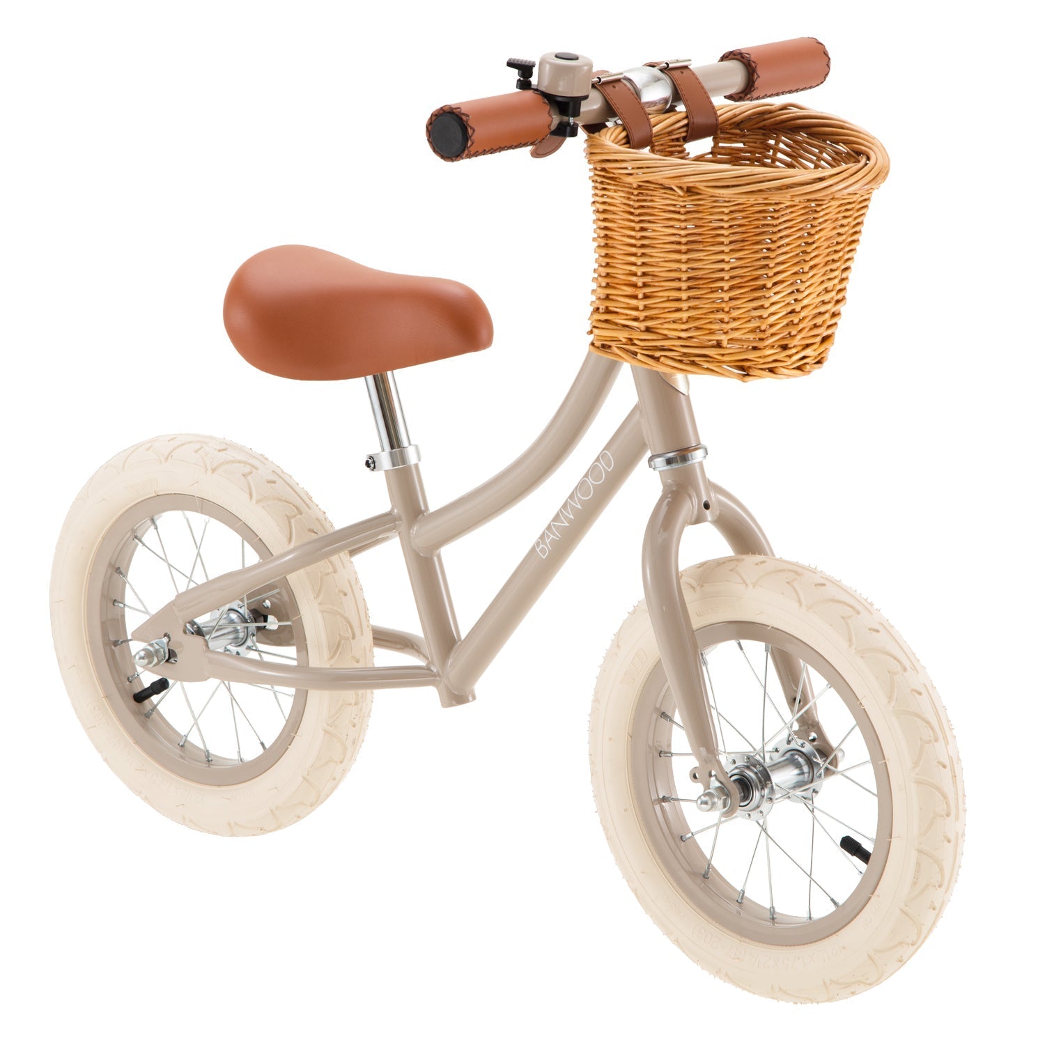 Buy Banwood Balance Bike – Kids First Bike 12” (Beige) | FIRST GO for kids by Learning Bugs UK