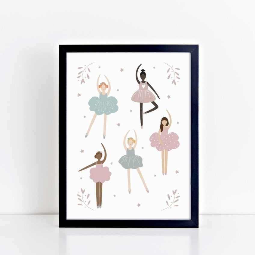 Ballerinas Print – Best Sellers for children, available at Learning Bugs UK