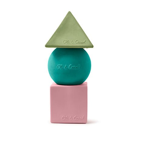 Oli & Carol Bauhaus Movement Geometric Figures - Pastel – STEM Toys for children, available at Learning Bugs UK