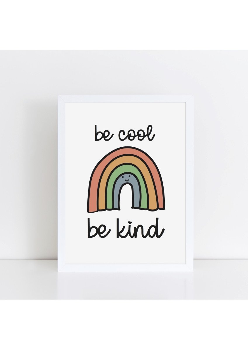 Be Cool Be Kind - Rainbow Retro – Best Sellers for children, available at Learning Bugs UK