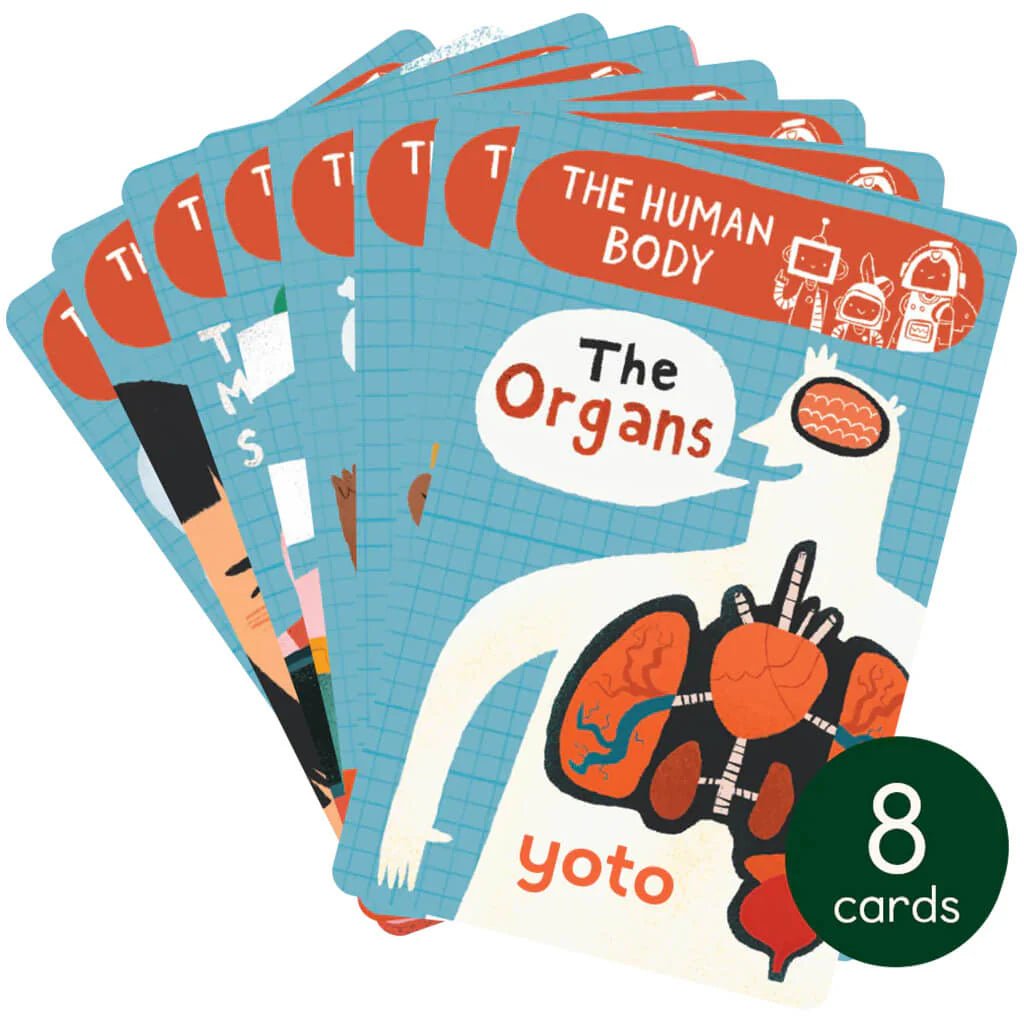 Yoto Card - BrainBots: The Human Body Collection – for children, available at Learning Bugs UK
