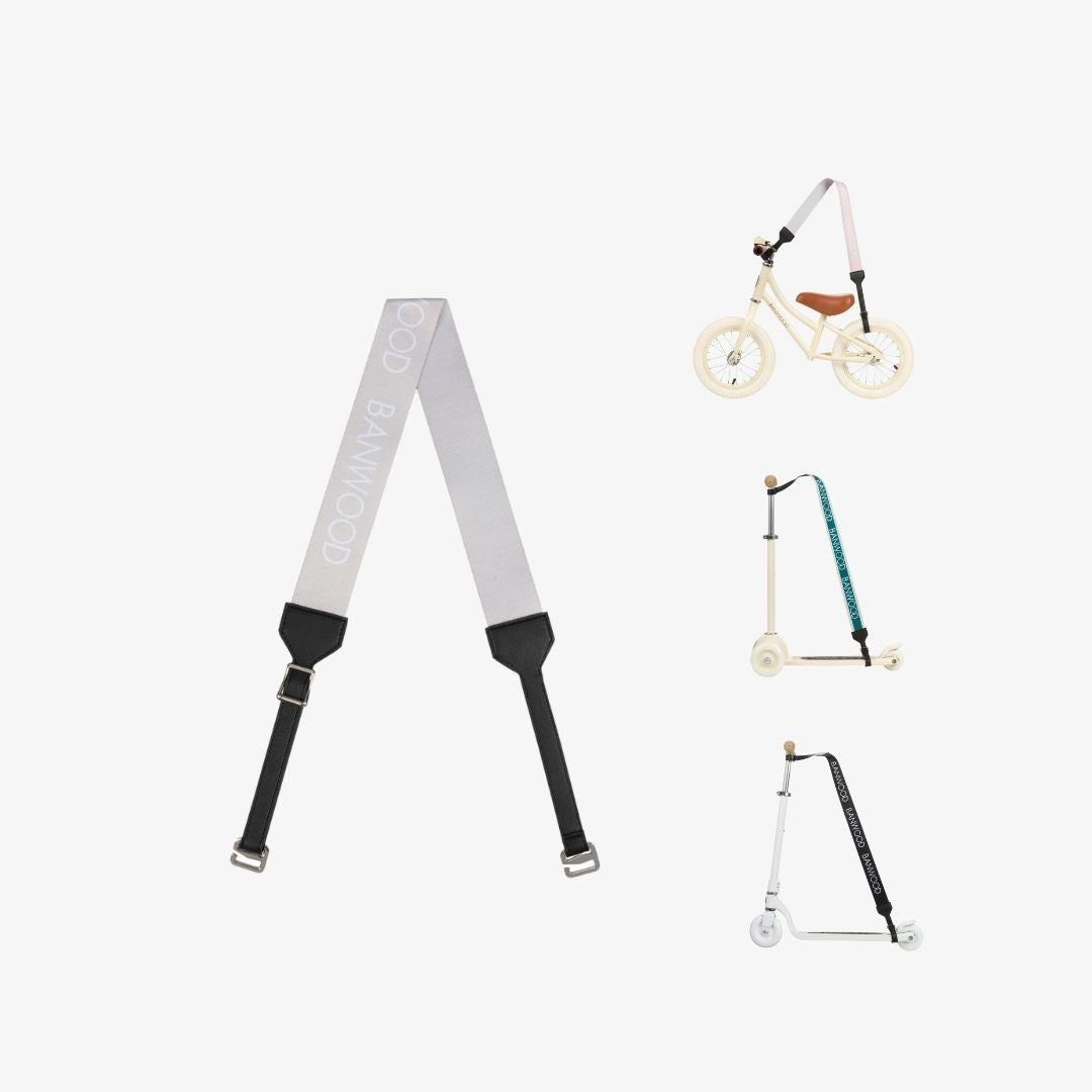 Banwood Carry Strap – Adjustable Shoulder Strap (Cream)