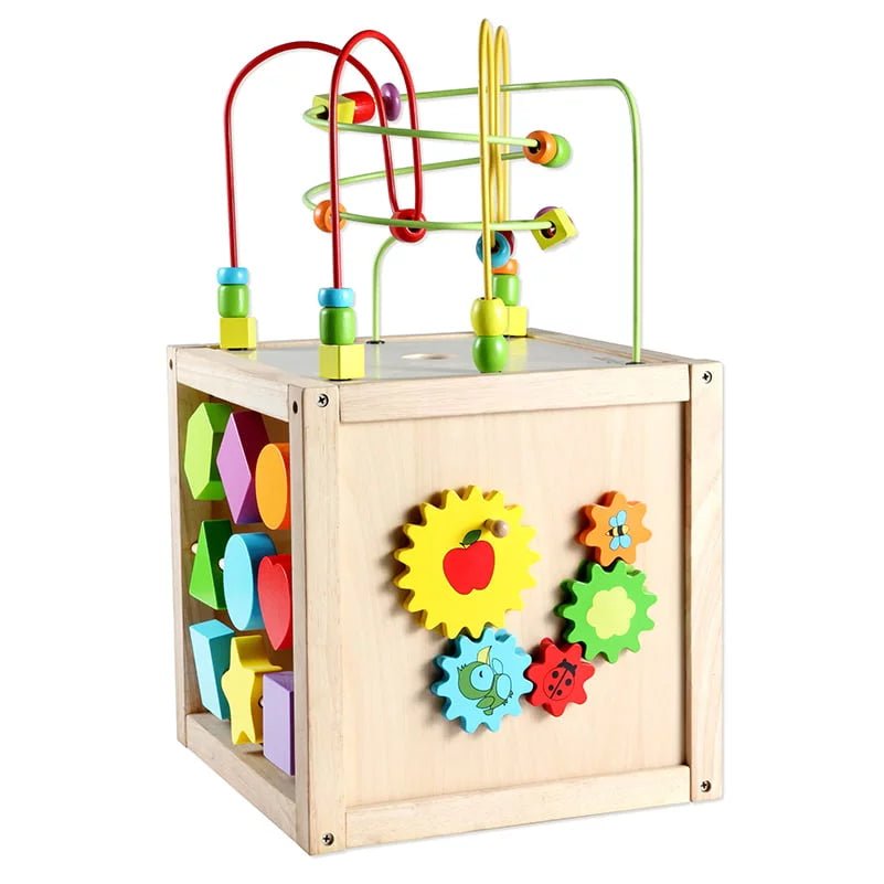 Buy Classic World Large Multi - Activity Cube | for kids by Learning Bugs UK