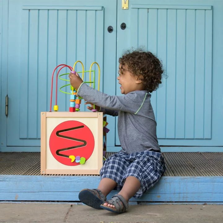 Buy Classic World Large Multi - Activity Cube | for kids by Learning Bugs UK