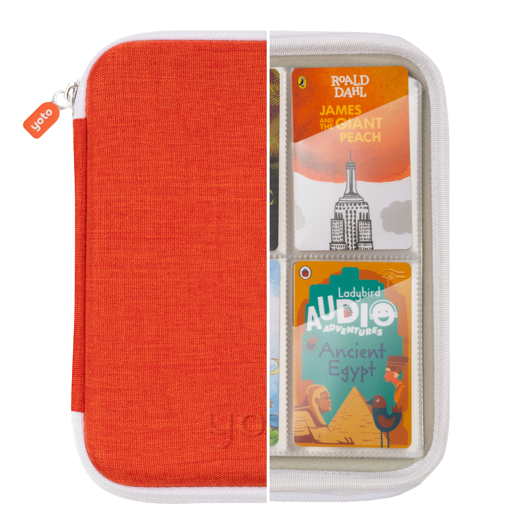 Buy Yoto Card Case - Blue / Pink / Orange | for kids by Learning Bugs UK
