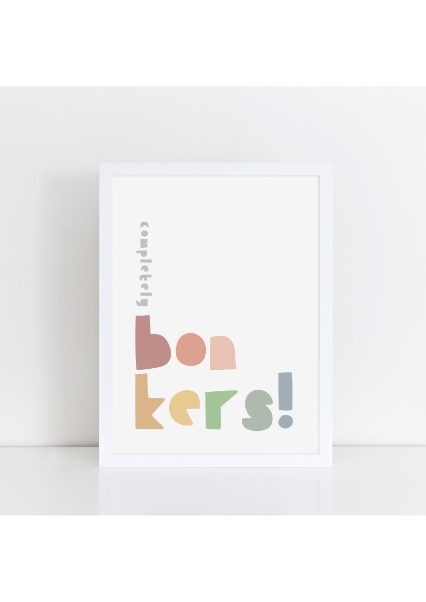 Completely Bonkers - muted tones – Best Sellers for children, available at Learning Bugs UK