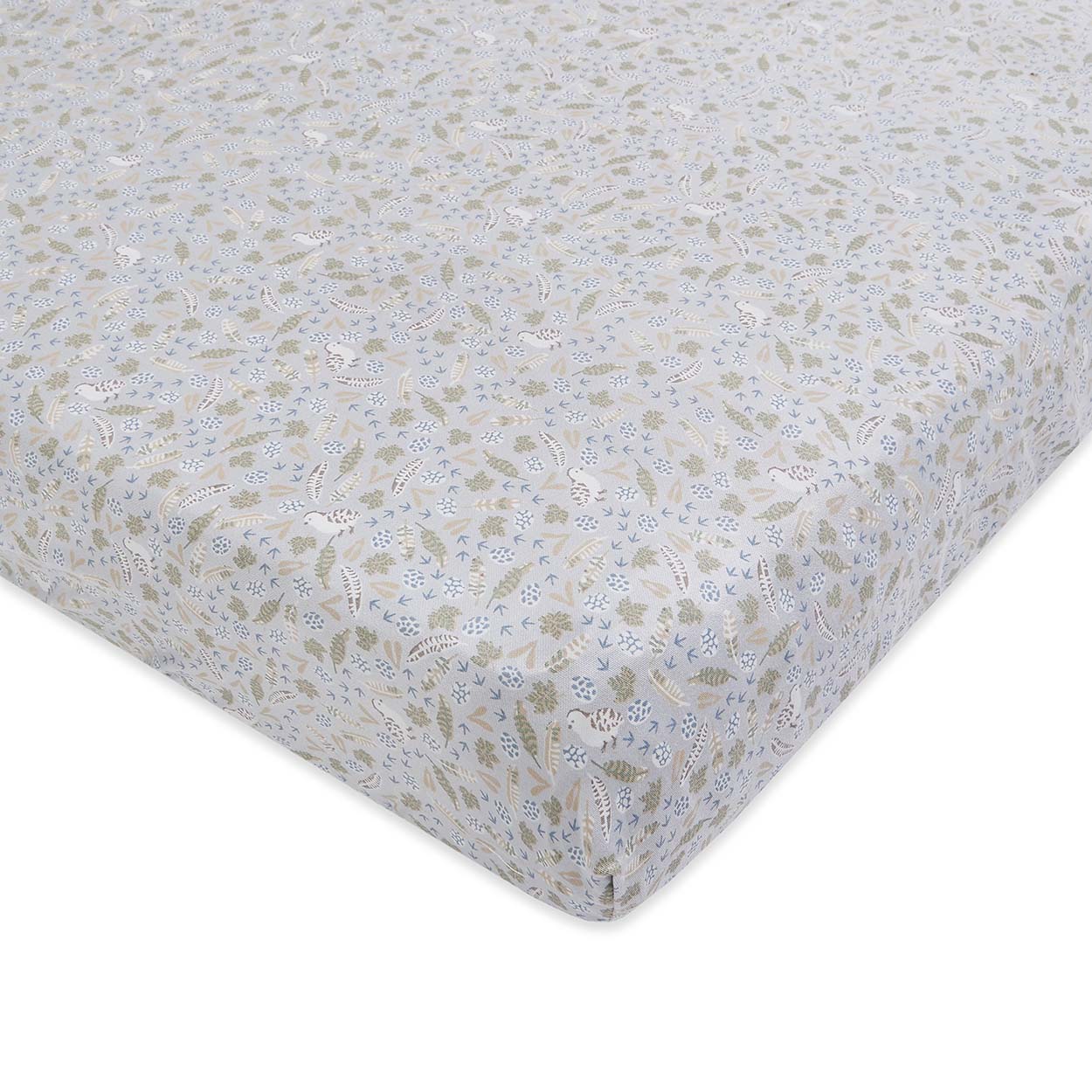 Buy Organic Cotbed Fitted Sheet - Nature Trail | Bedding for kids by Learning Bugs UK