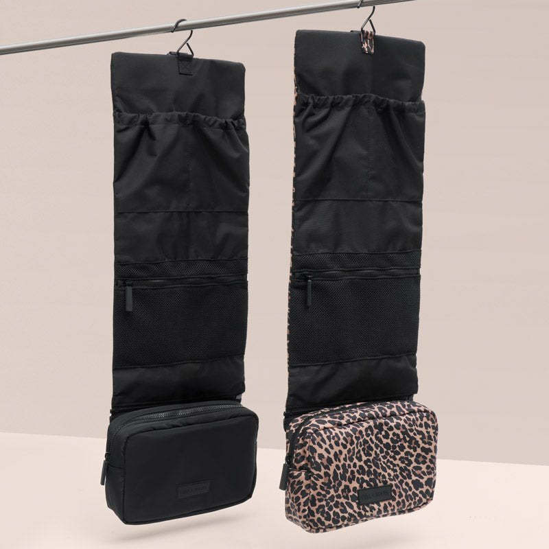 Buy T+M Travel Roll Up Hanging Organiser Black | Hanging Organiser for kids by Learning Bugs UK