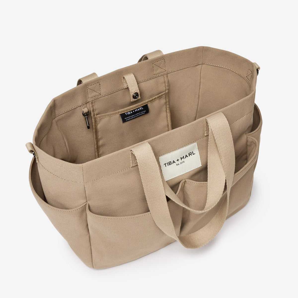 Buy T+M Canvas Pocket Tote Desert | Tote Bag for kids by Learning Bugs UK