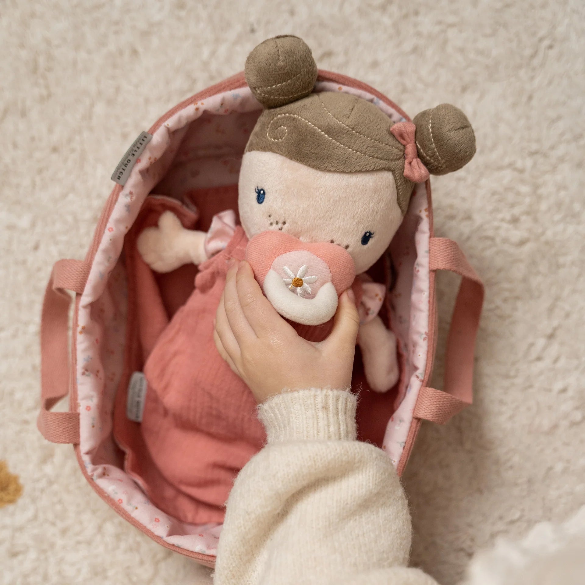 Buy Little Dutch Baby Doll Rosa Set – Soft Toy with Accessories | for kids by Learning Bugs UK