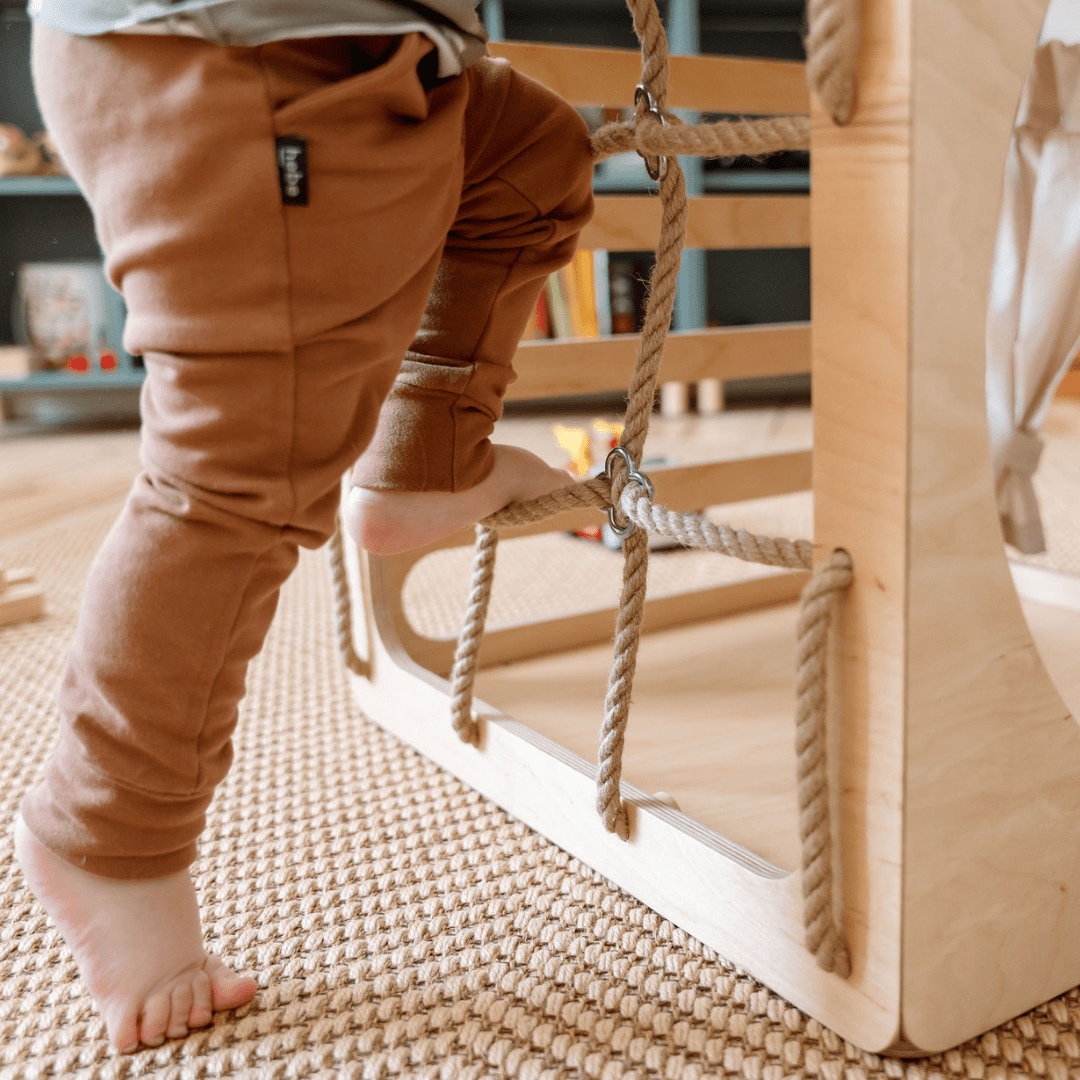 Ette Tete CUBITRI Climbing Cube, Wooden Montessori Play Cube – Climbing Cube for children, available at Learning Bugs UK