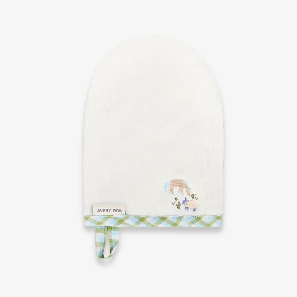 Bath Mitt - Little Farm – Towelling for children, available at Learning Bugs UK
