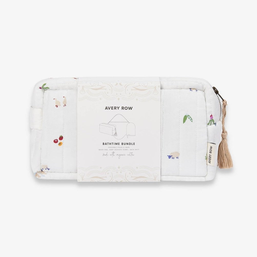Bathtime Bundle New Baby Gift Set - Little Farm – for children, available at Learning Bugs UK