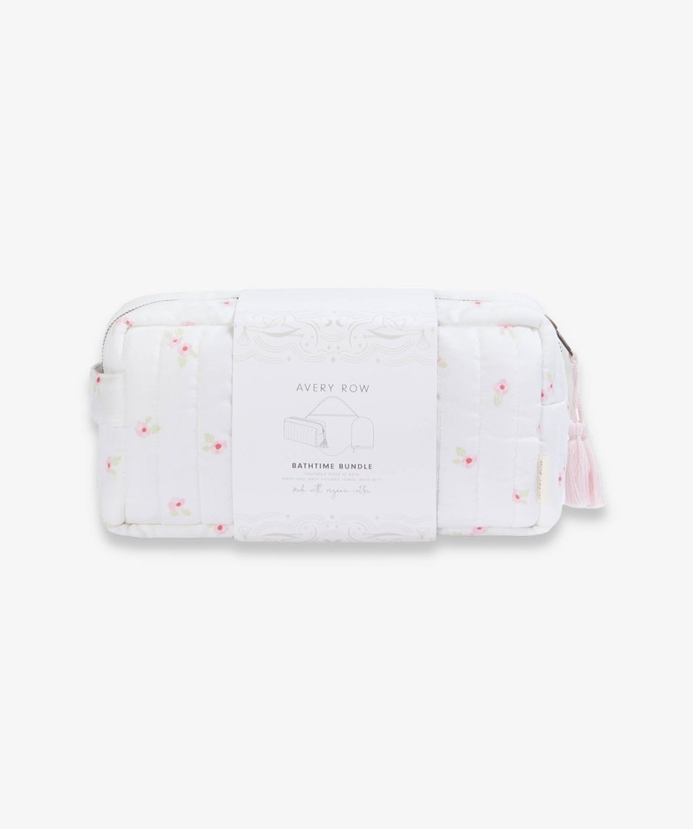 Bathtime Bundle New Baby Gift Set - Wildflower Garden – for children, available at Learning Bugs UK
