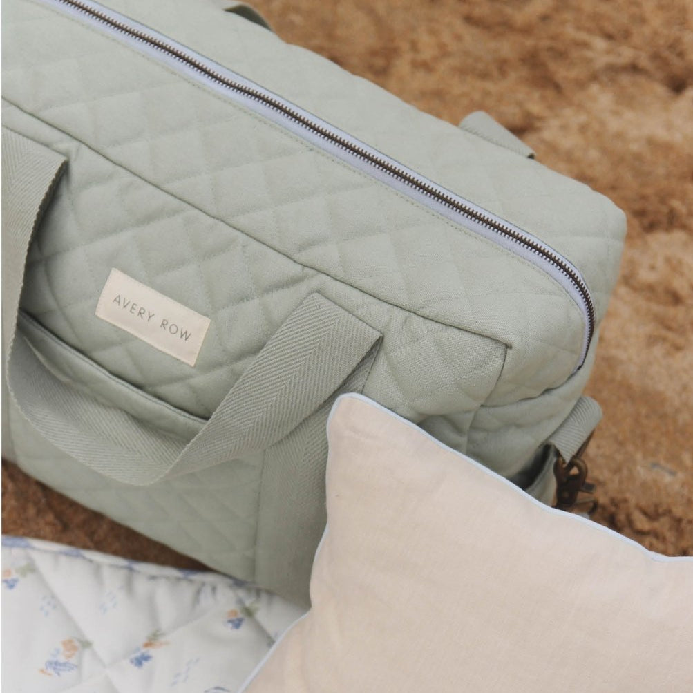 Baby Changing Bag - Sage – Changing Bags & Travel Changing Mats for children, available at Learning Bugs UK