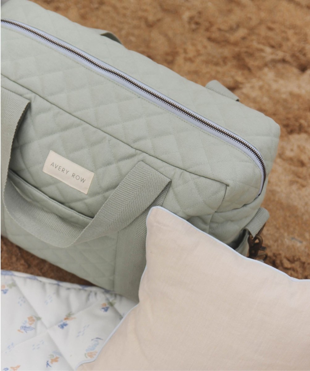 Baby Changing Bag - Sage – Changing Bags & Travel Changing Mats for children, available at Learning Bugs UK