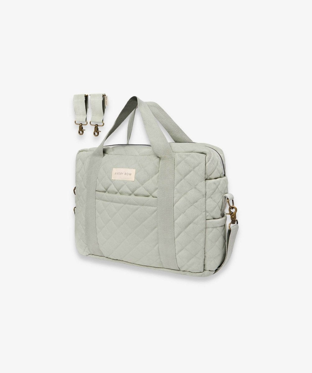 Baby Changing Bag - Sage – Changing Bags & Travel Changing Mats for children, available at Learning Bugs UK