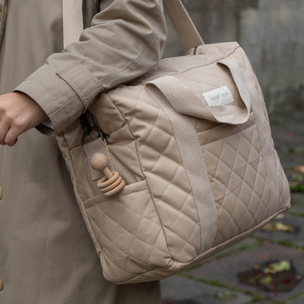 Baby Changing Bag - Natural – Changing Bags & Travel Changing Mats for children, available at Learning Bugs UK