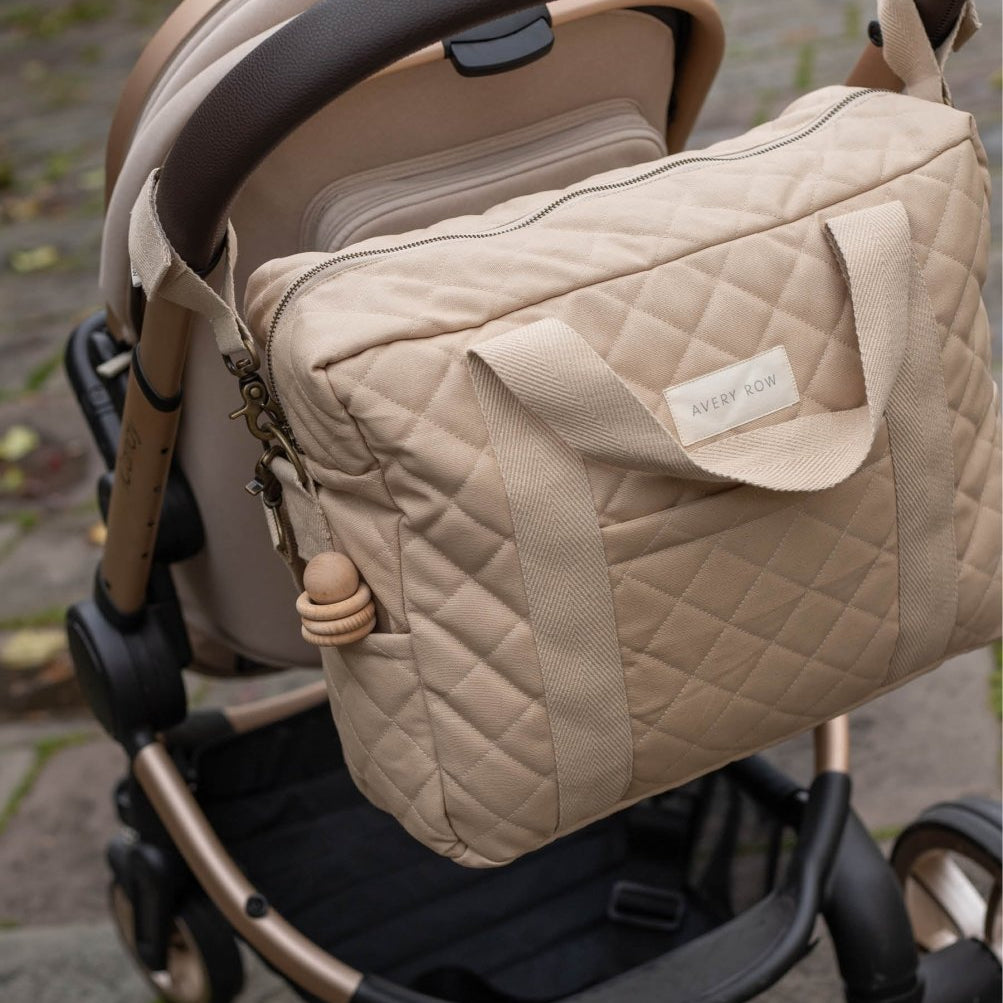 Baby Changing Bag - Natural – Changing Bags & Travel Changing Mats for children, available at Learning Bugs UK