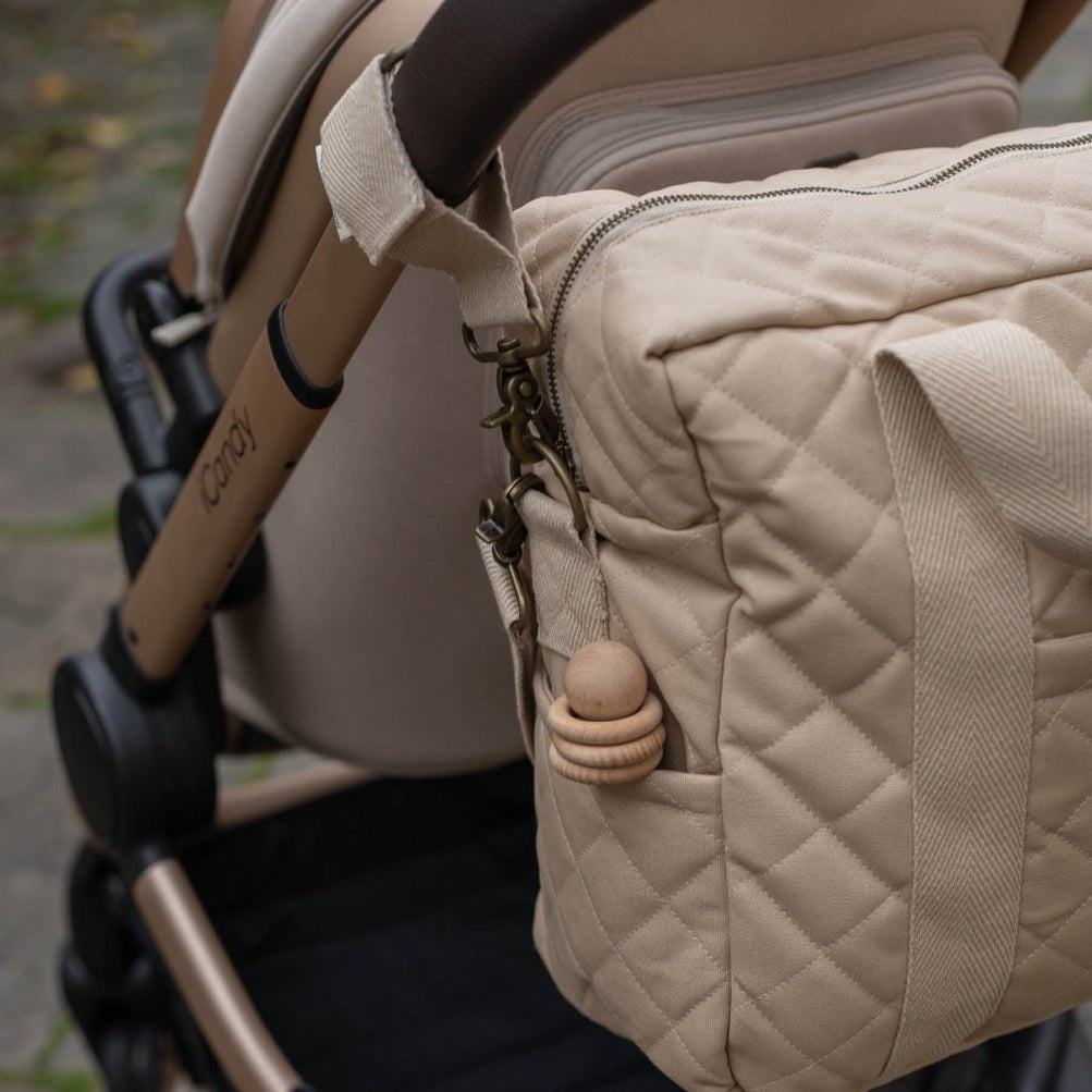 Baby Changing Bag - Natural – Changing Bags & Travel Changing Mats for children, available at Learning Bugs UK
