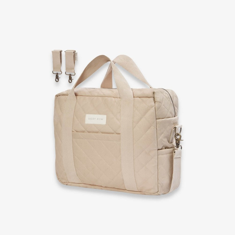 Baby Changing Bag - Natural – Changing Bags & Travel Changing Mats for children, available at Learning Bugs UK