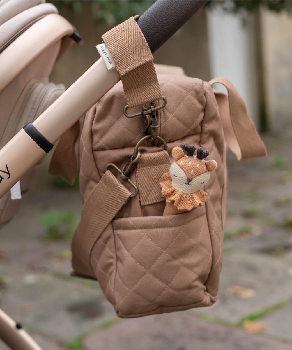 Baby Changing Bag - Latte – Changing Bags & Travel Changing Mats for children, available at Learning Bugs UK