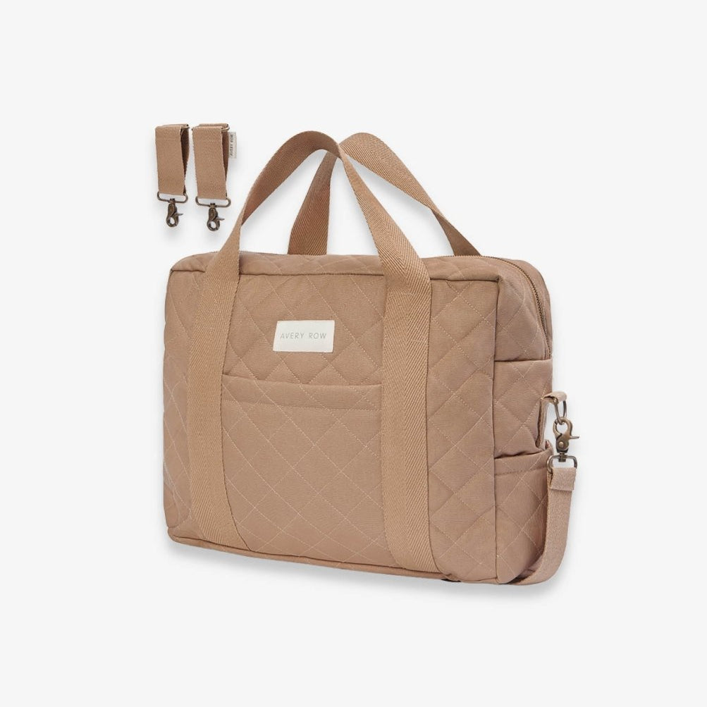 Baby Changing Bag - Latte – Changing Bags & Travel Changing Mats for children, available at Learning Bugs UK