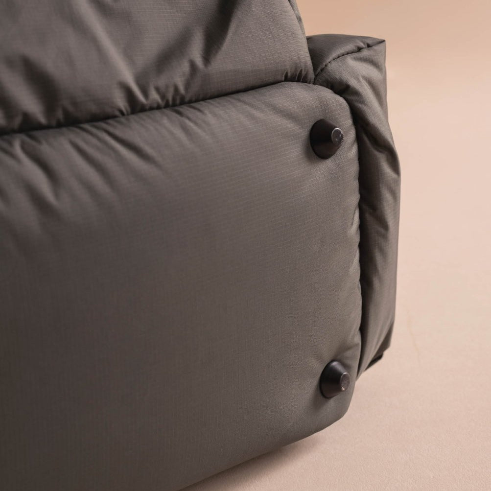 Baby Changing Backpack - Soft Black – Changing Bags & Travel Changing Mats for children, available at Learning Bugs UK