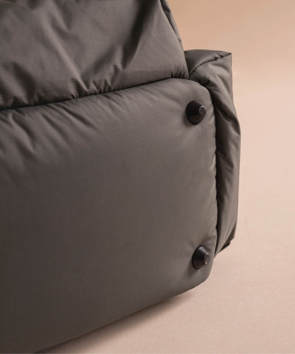 Baby Changing Backpack - Soft Black – Changing Bags & Travel Changing Mats for children, available at Learning Bugs UK