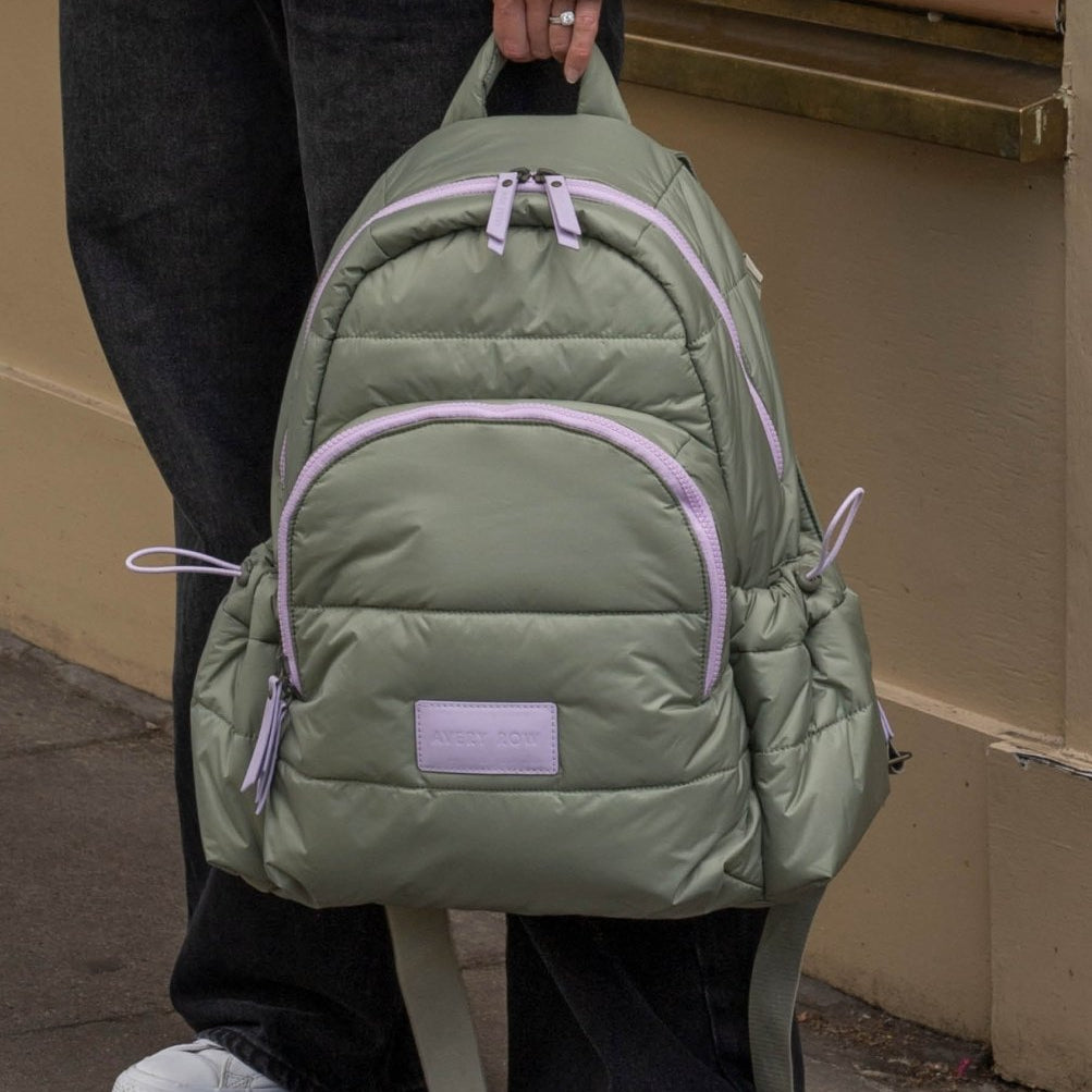 Baby Changing Backpack - Olive – Changing Bags & Travel Changing Mats for children, available at Learning Bugs UK