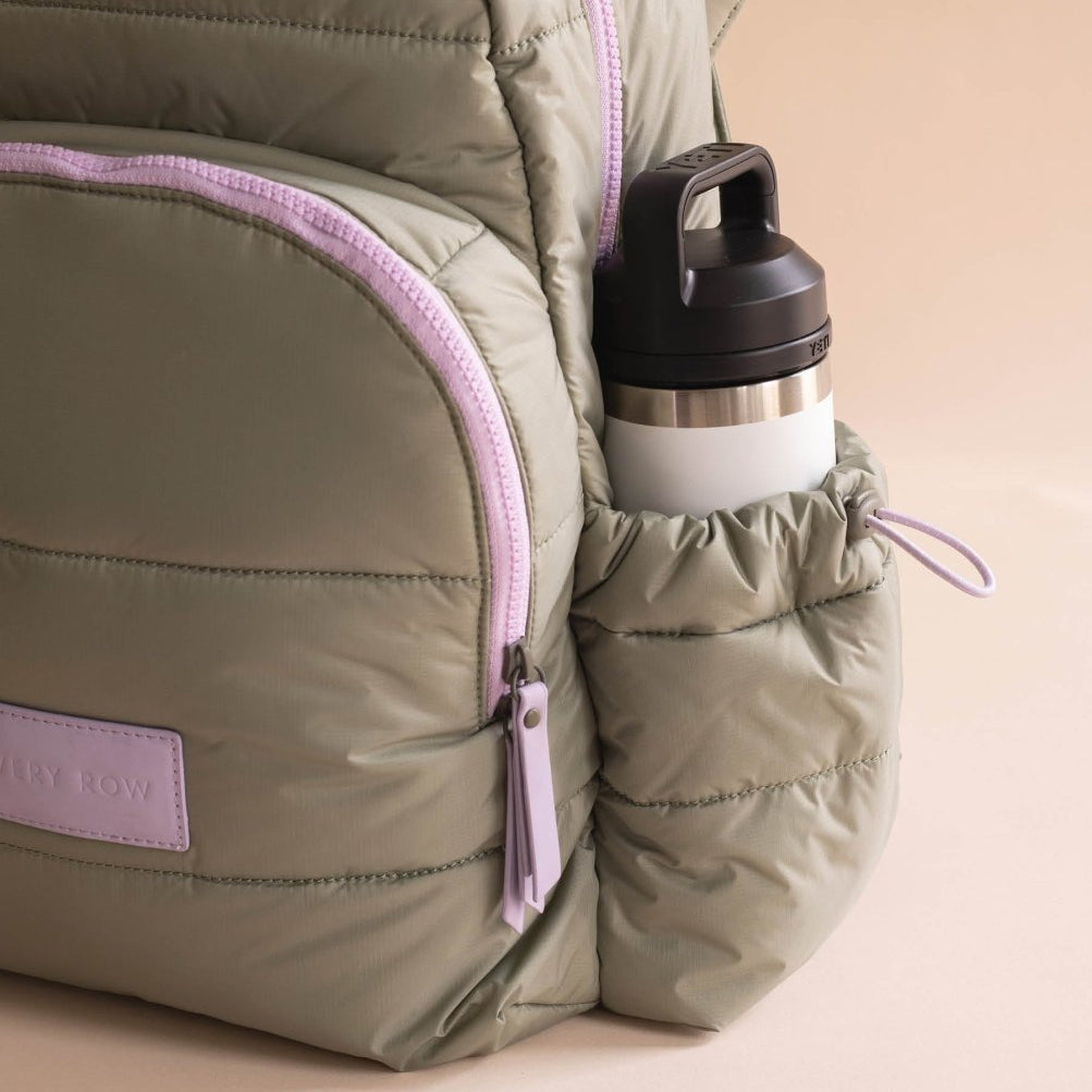Baby Changing Backpack - Olive – Changing Bags & Travel Changing Mats for children, available at Learning Bugs UK