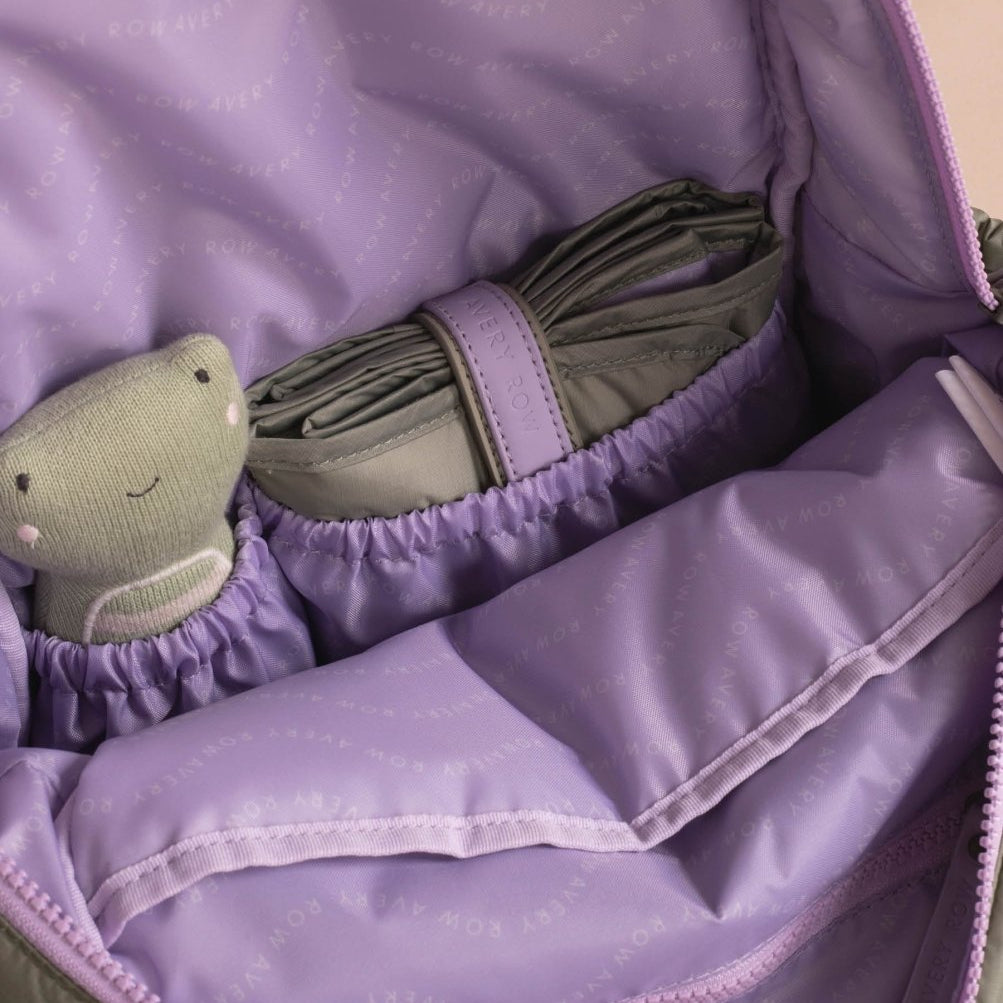 Baby Changing Backpack - Olive – Changing Bags & Travel Changing Mats for children, available at Learning Bugs UK
