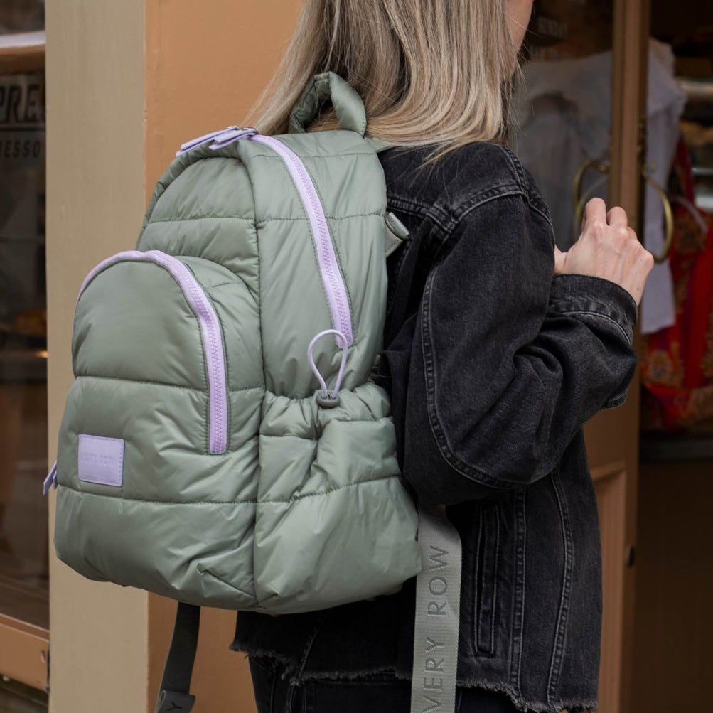 Baby Changing Backpack - Olive – Changing Bags & Travel Changing Mats for children, available at Learning Bugs UK