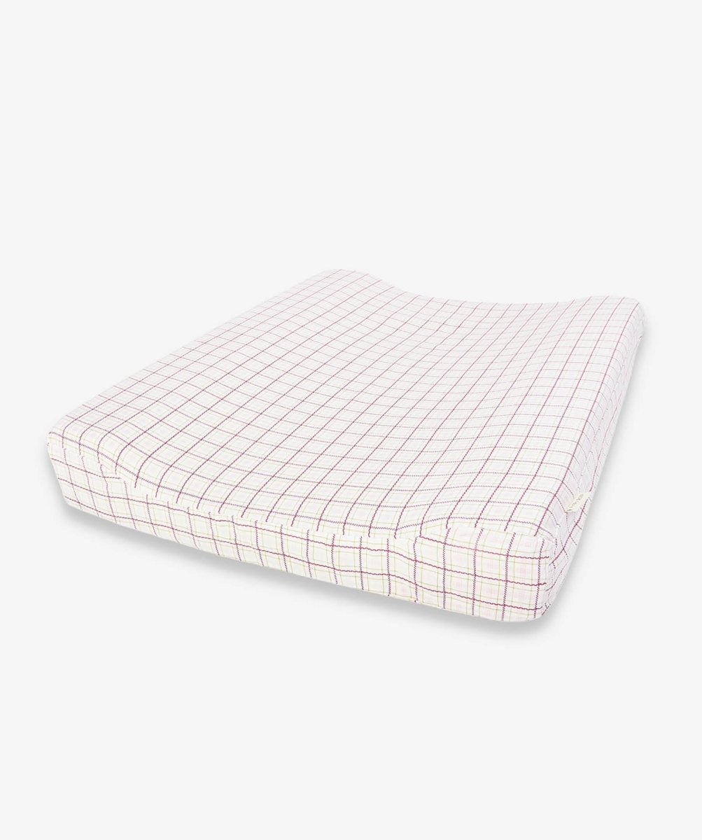 Baby Changing Mat - Pink Check – Baby Changing for children, available at Learning Bugs UK