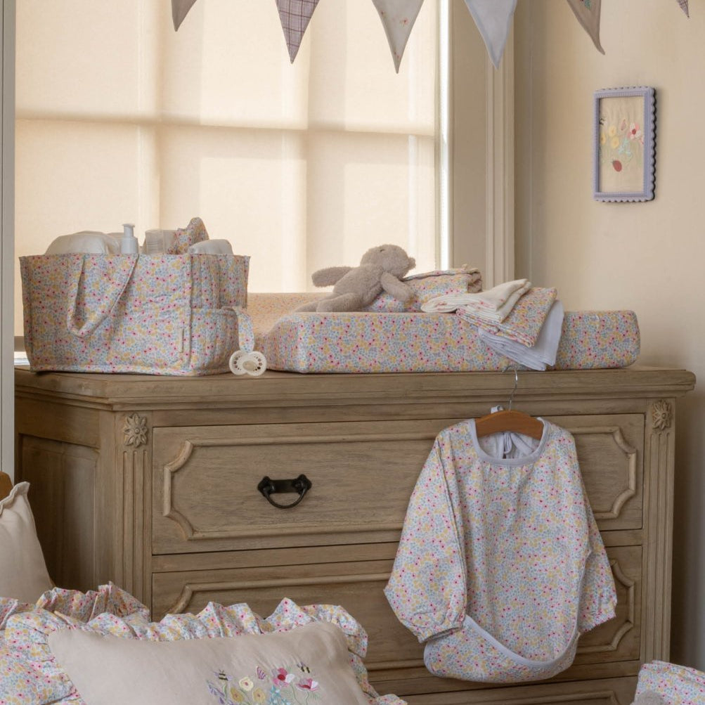 Baby Changing Mat - Wildflower Garden – Baby Changing for children, available at Learning Bugs UK