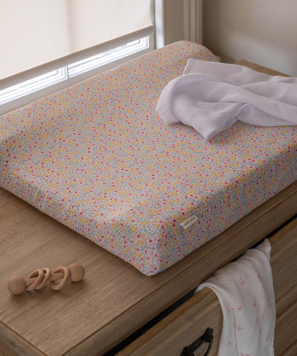 Baby Changing Mat - Wildflower Garden – Baby Changing for children, available at Learning Bugs UK